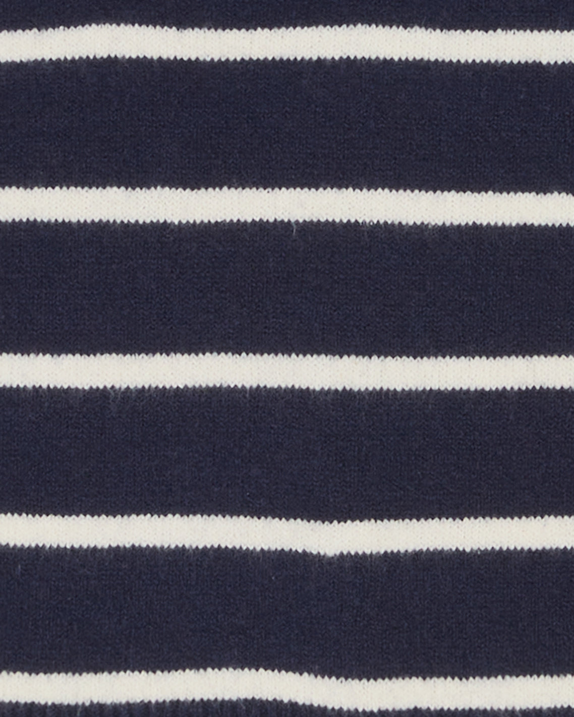 Striped Quarter Zip Sweater in Navy Mariner Stripe Nassau Navy - Draper James