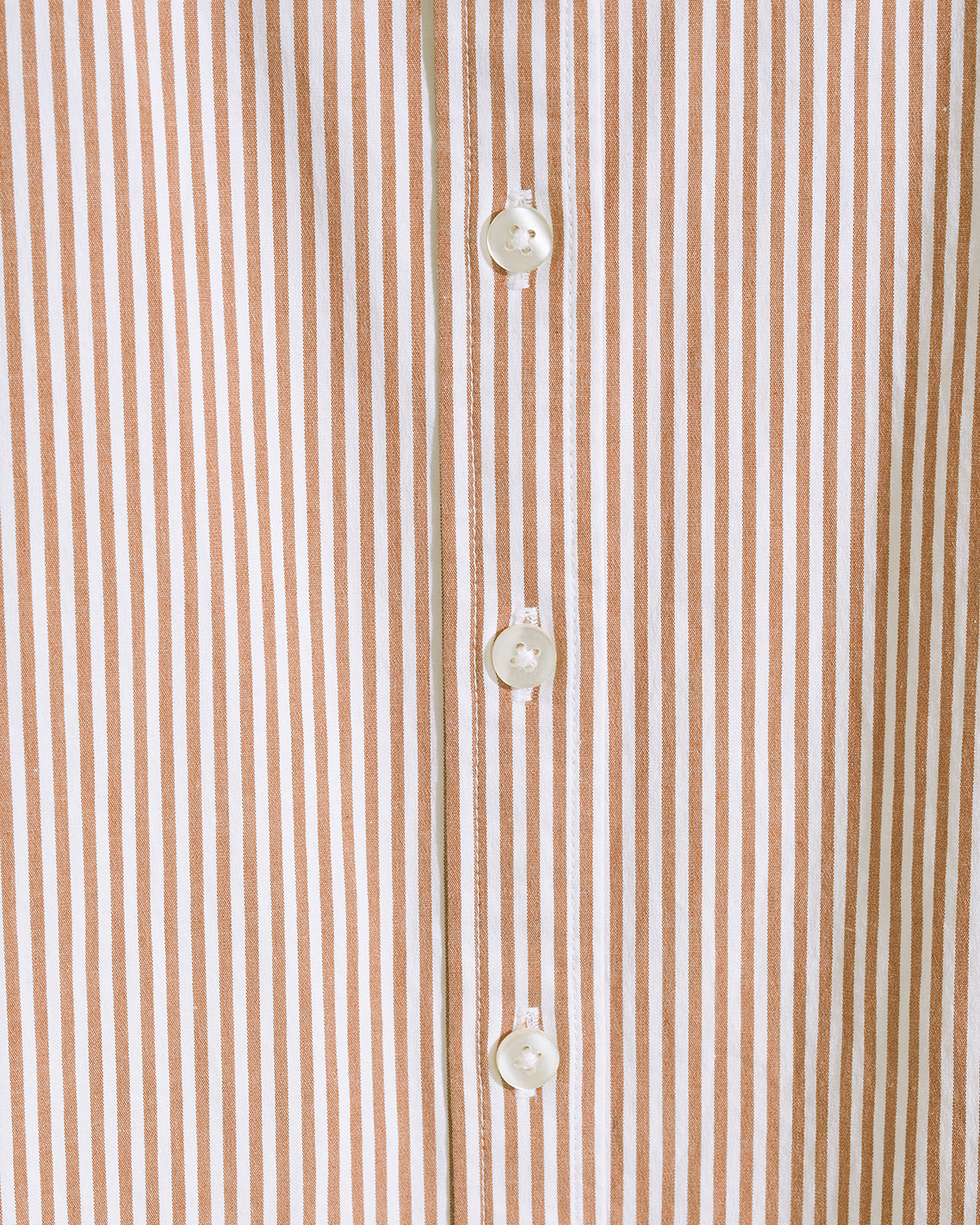 Long-Sleeve Button Down in Rust Stripe Rust - Draper James