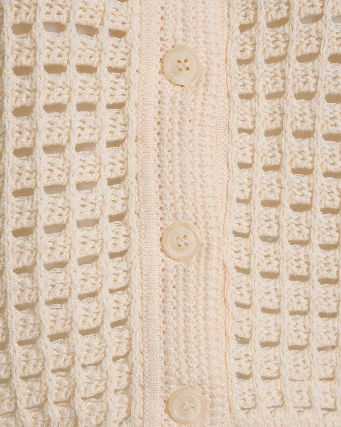 Crochet Sweater Cardigan in Beige Beige - Draper James