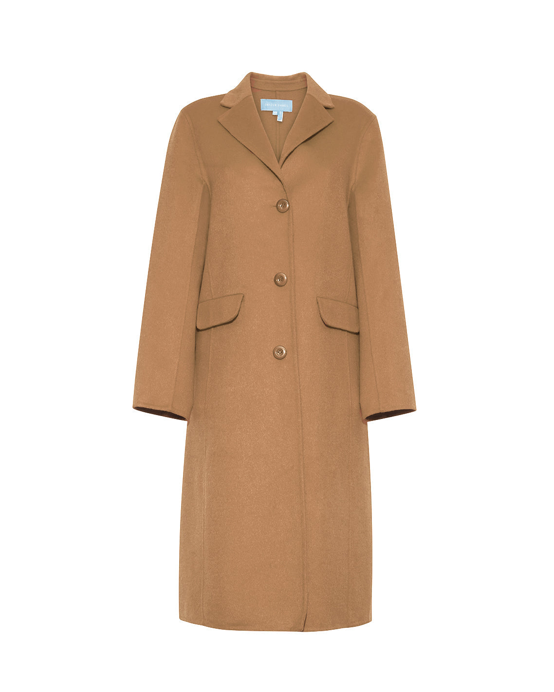 Woods Coat in Camel Camel - Draper James