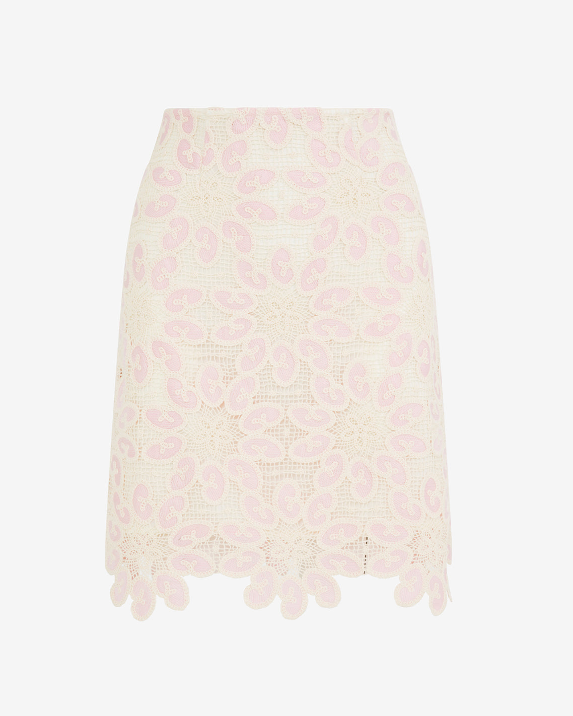 Fauxchet Skirt Pink Multi - Draper James