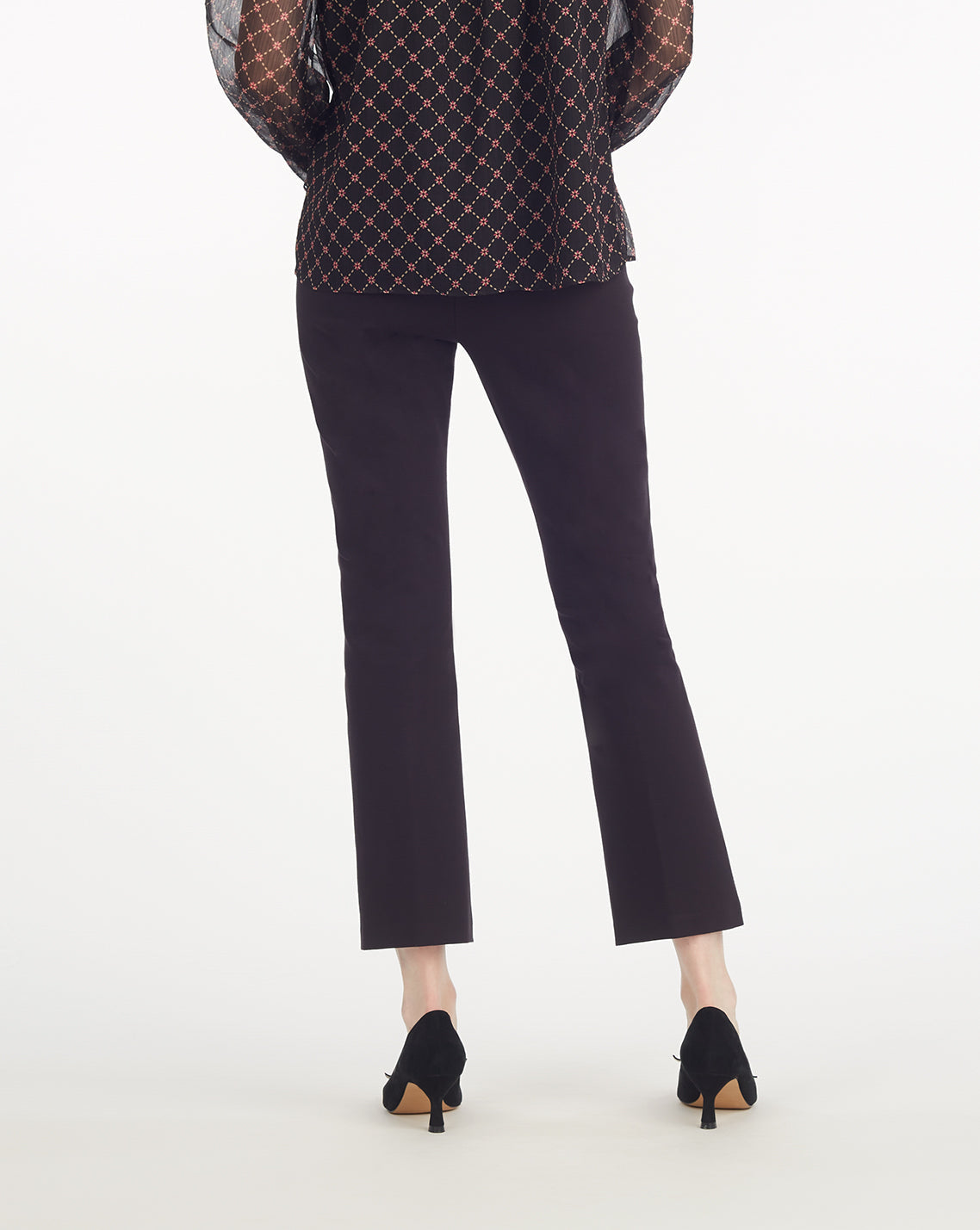 Knit Pants in Ponte – Classic Fit Black - Draper James