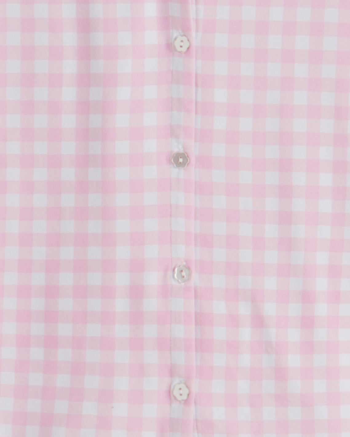 Scallop Sara Pajama Set in Pink Gingham Pink Gingham - Draper James