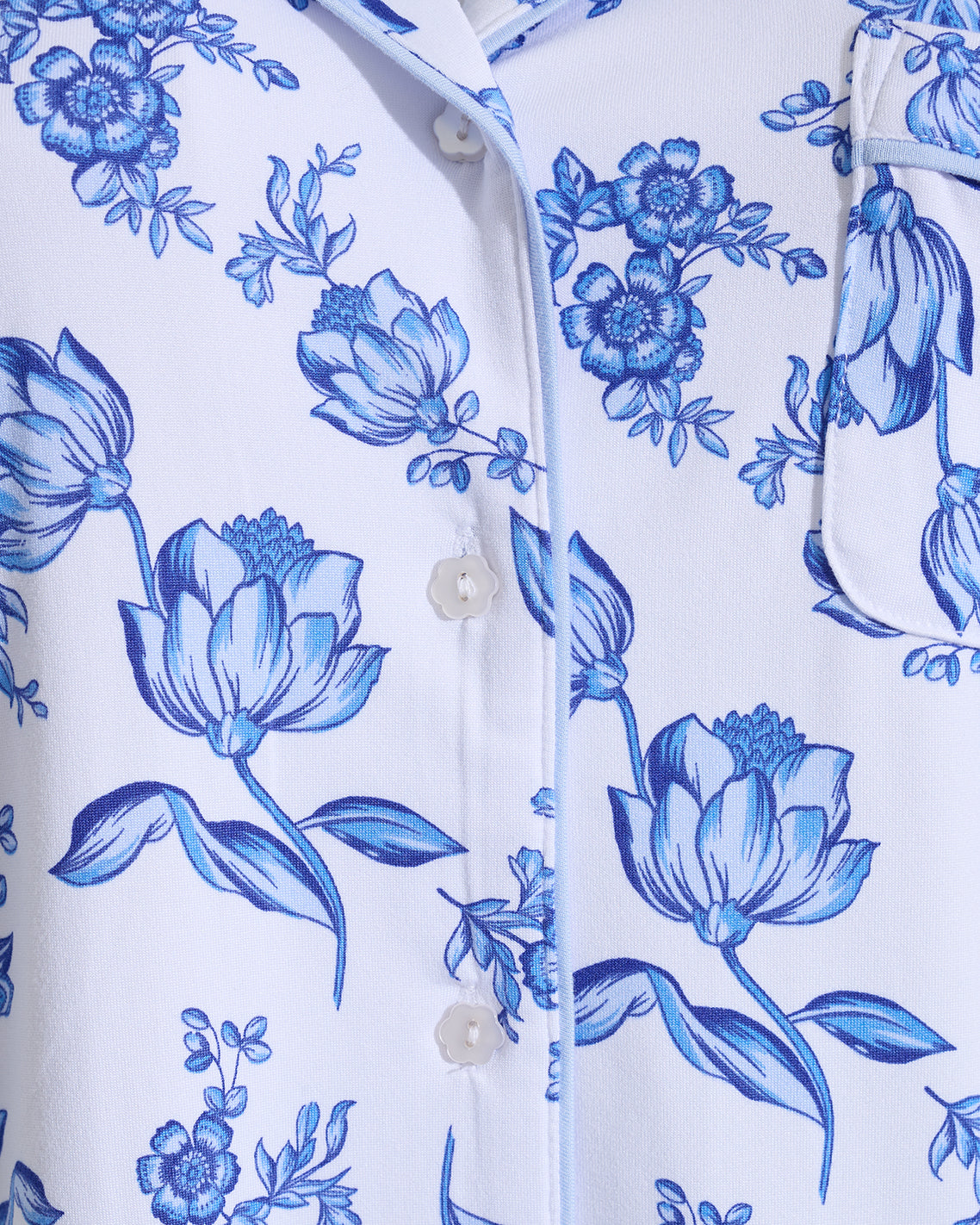 Linda Pajama Set in Magnolia Toile Magnolia Toile - Draper James