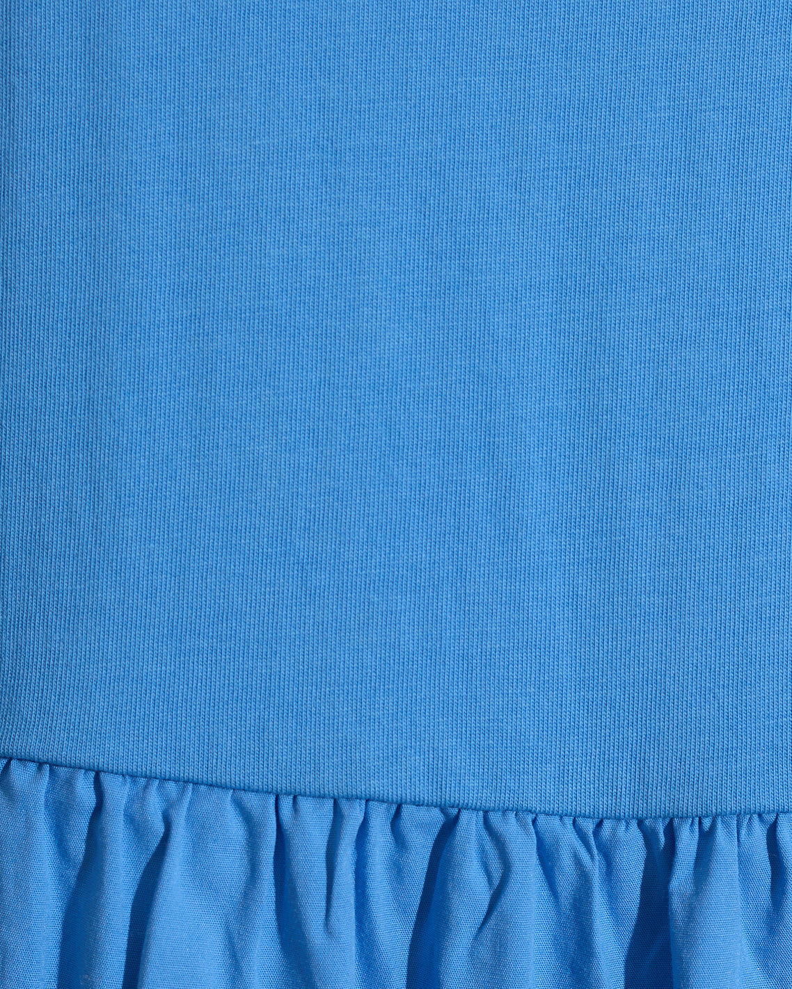 Lila Mixed Media Midi Dress in Light Blue Light Blue - Draper James