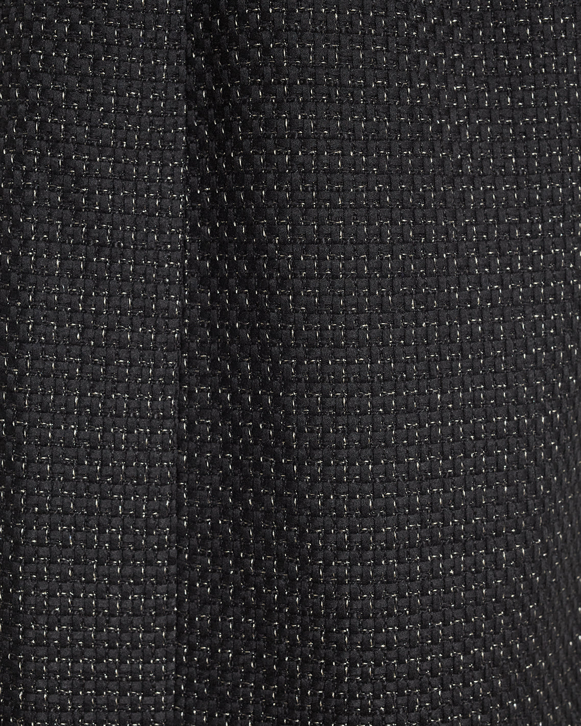 Sadie Belted Shift Dress in Tweed Black - Draper James