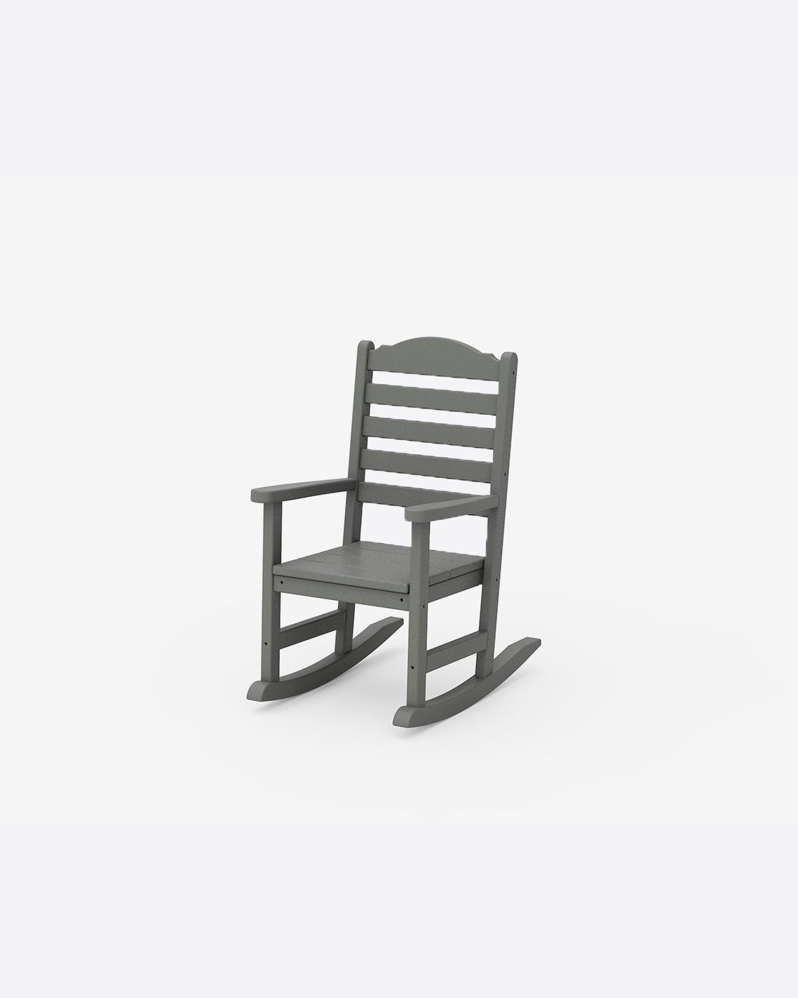 Savannah Kids Rocking Chair in White Slate Grey - Draper James