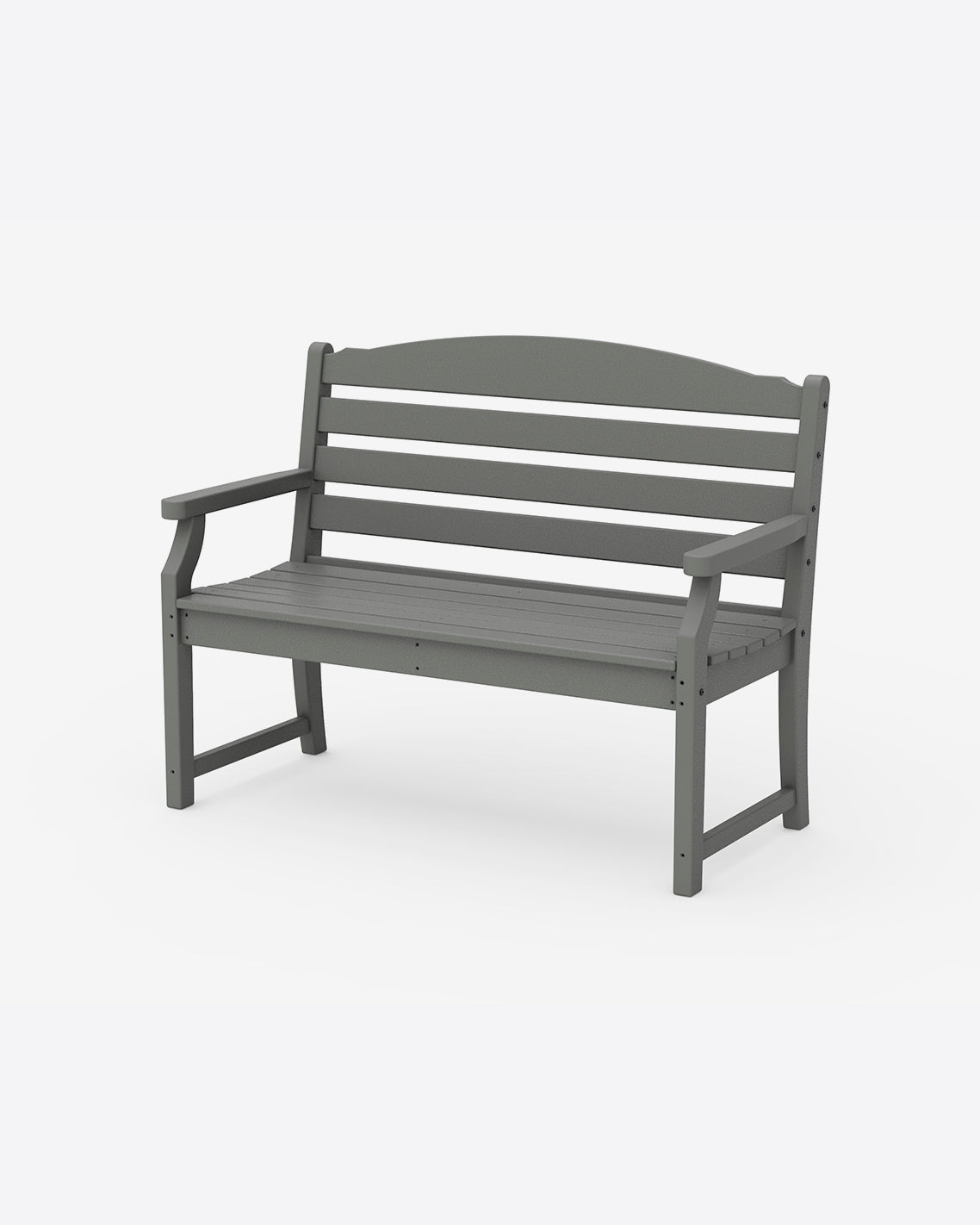 Savannah 48" Bench in Sage Green Slate Grey - Draper James