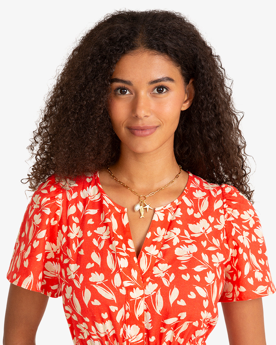 Charm Necklace Gold - Draper James