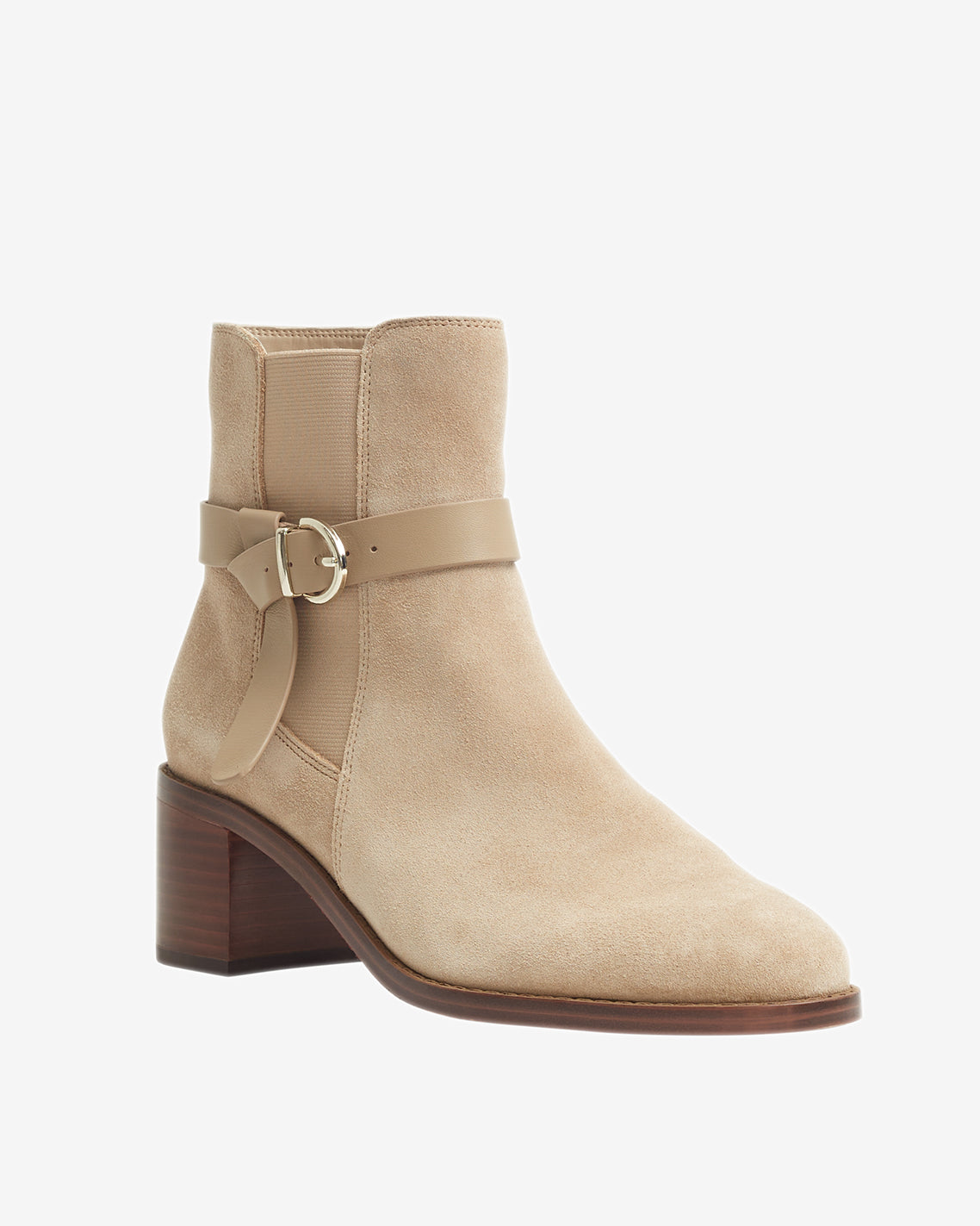 Nadia Suede Boots Taupe - Draper James