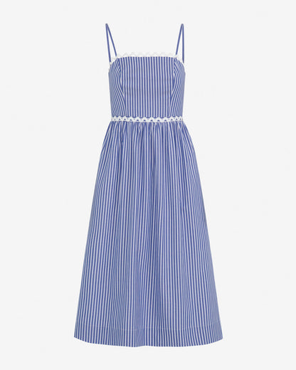 Marley Midi Dress Nassau Navy - Draper James