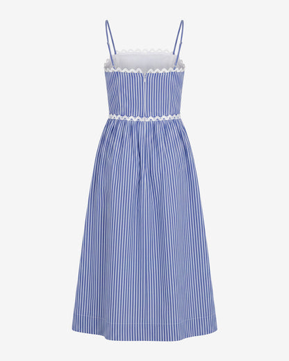 Marley Midi Dress Nassau Navy - Draper James