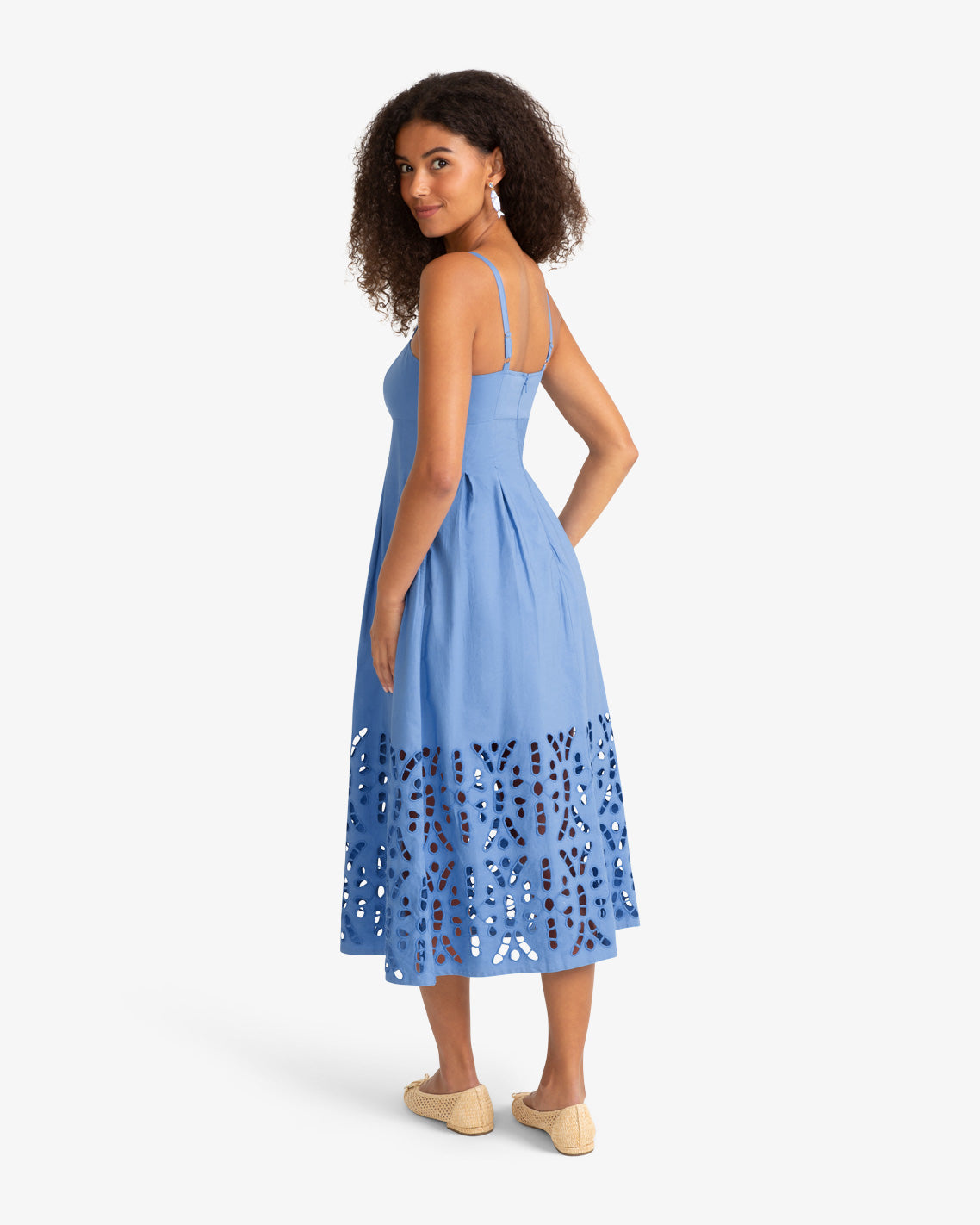 Ada Midi Dress Blue - Draper James