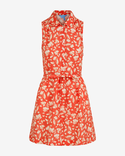 Cyrus Mini Dress in Floral Poppy Red - Draper James