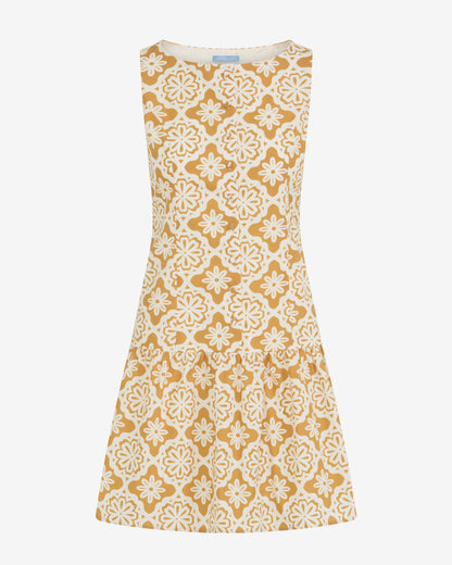 Josie Button Down Dress Gold - Draper James