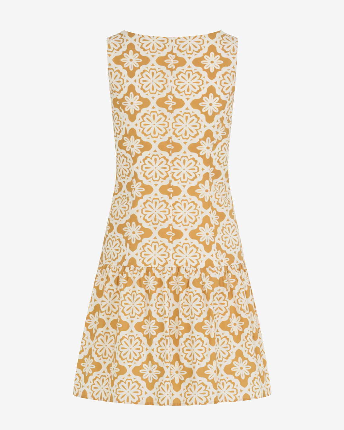 Josie Button Down Dress Gold - Draper James
