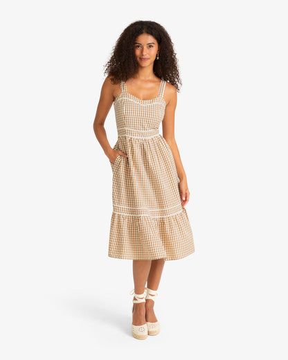 Dani Midi Dress Tan - Draper James