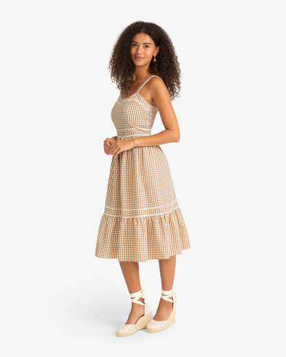 Dani Midi Dress Tan - Draper James