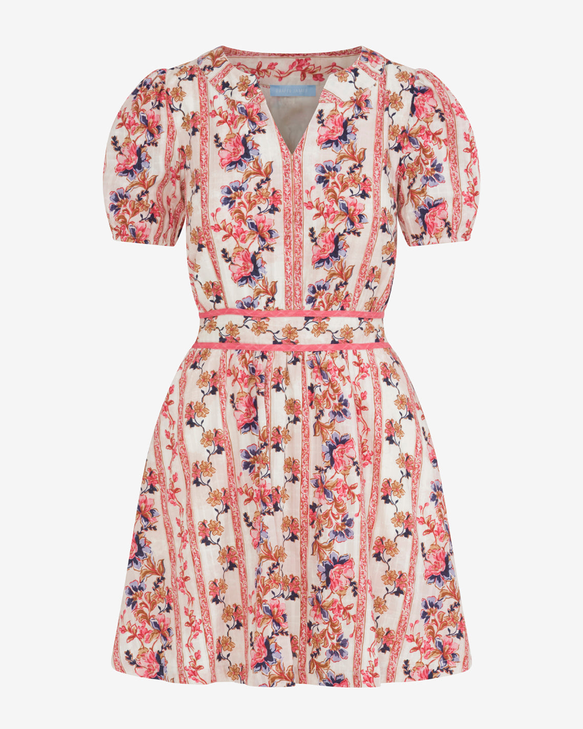 Kim Mini Floral Dress Fuschia - Draper James