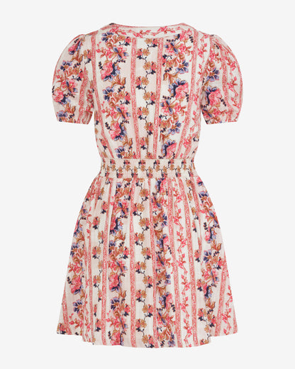 Kim Mini Floral Dress Fuschia - Draper James