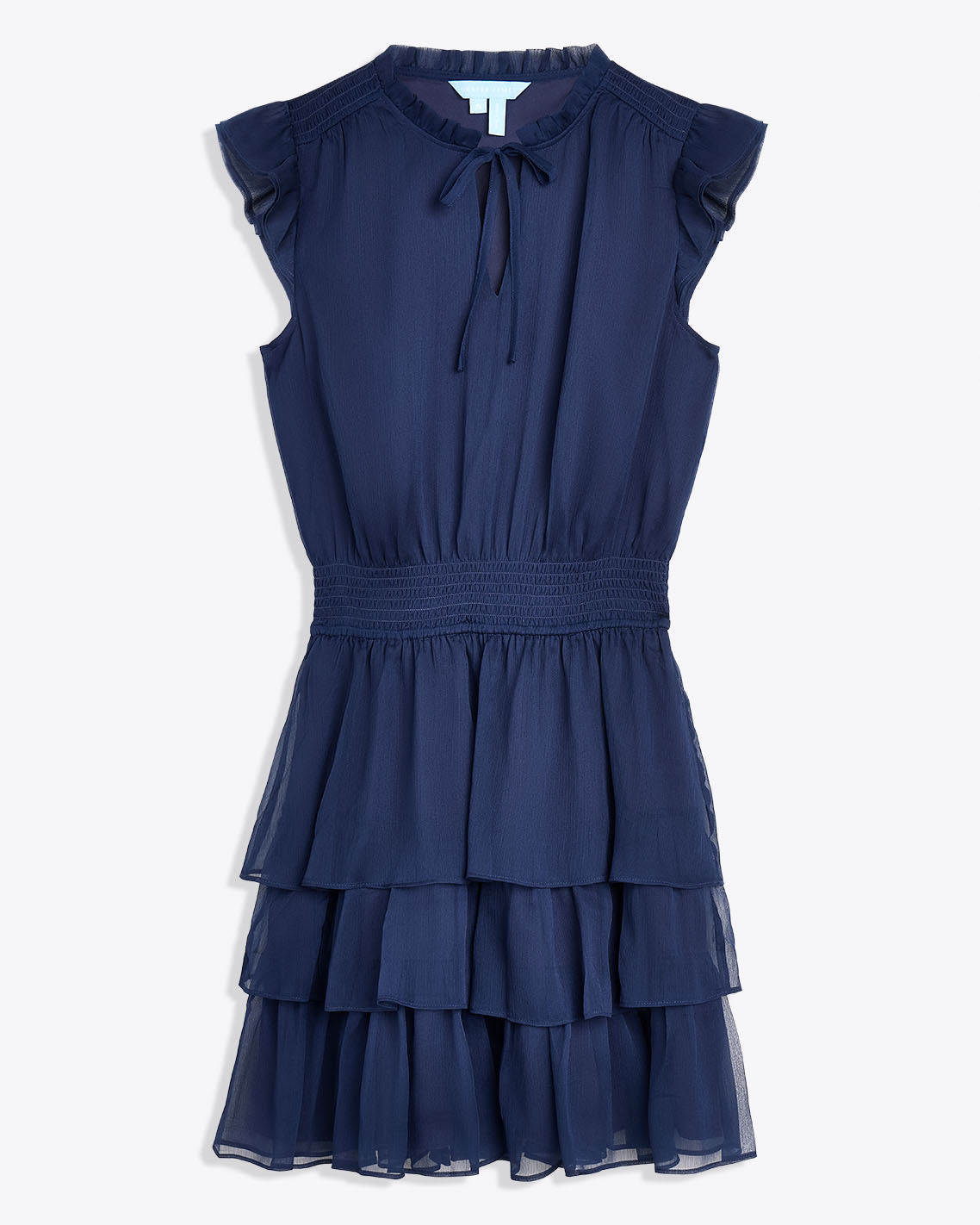 Alana Mini Dress | Women's Mini Dresses by Draper James Nassau Navy - Draper James