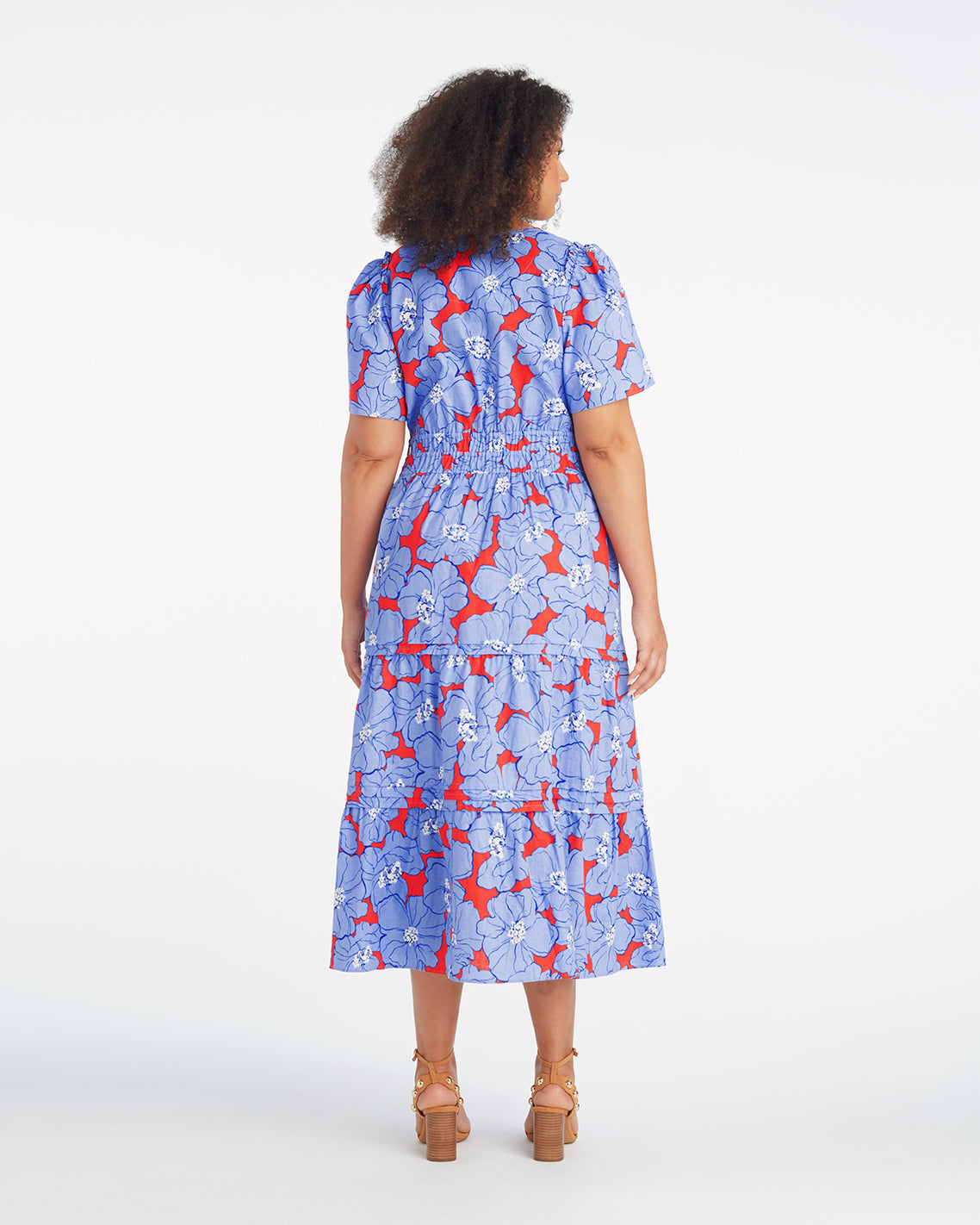 Hollie Midi Dress in Floating Floral Floating Floral - Draper James