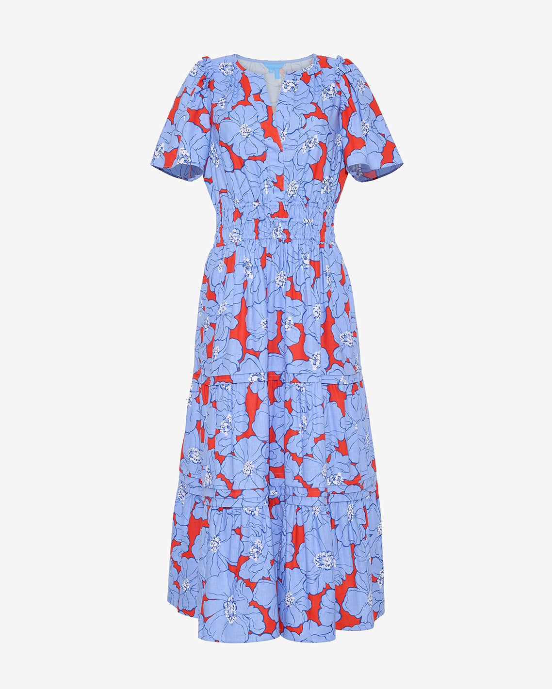 Hollie Midi Dress in Floating Floral Floating Floral - Draper James