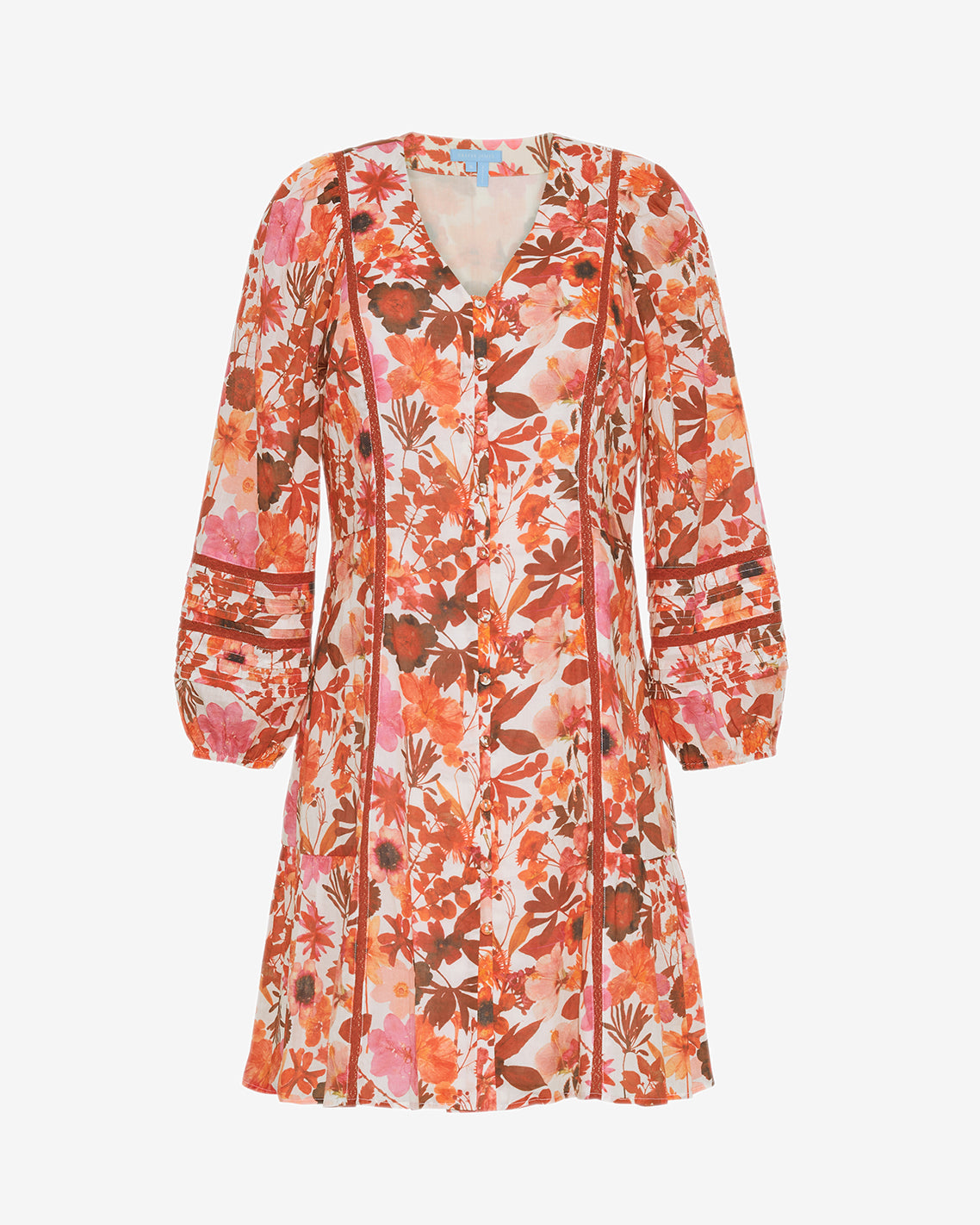 Gwen Long-Sleeve Dress in Botanical Garden Botanical Garden - Draper James