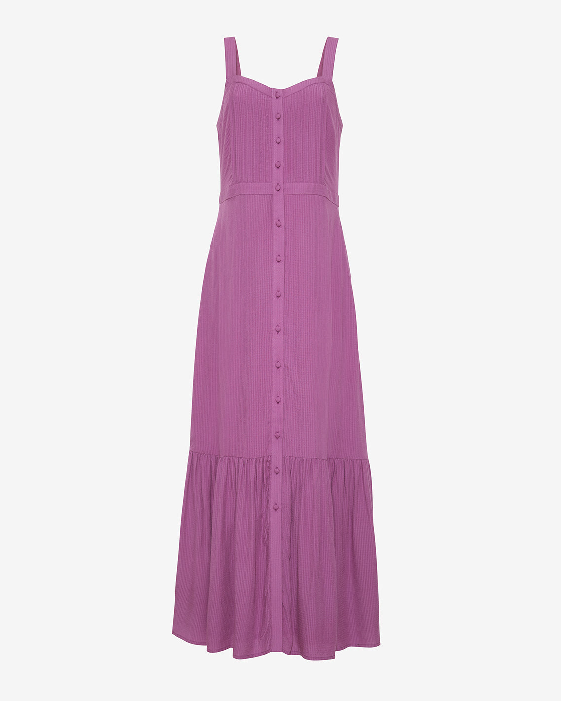 Brynn Sleeveless Midi Dress in Amethyst Purple - Draper James