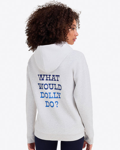 What Would Dolly Do Hoodie – Alternate Color Grey - Draper James