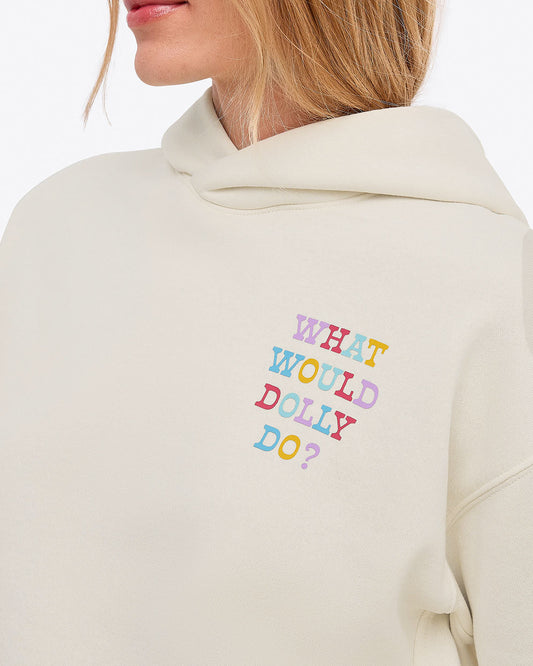 What Would Dolly Do Hoodie – Original Magnolia White - Draper James