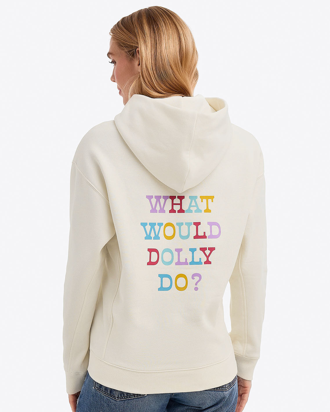 What Would Dolly Do Hoodie – Original Magnolia White - Draper James