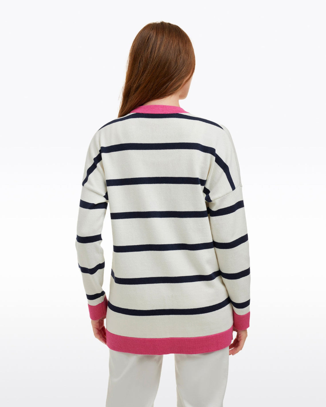 Cassadee Cardigan Magnolia White - Draper James