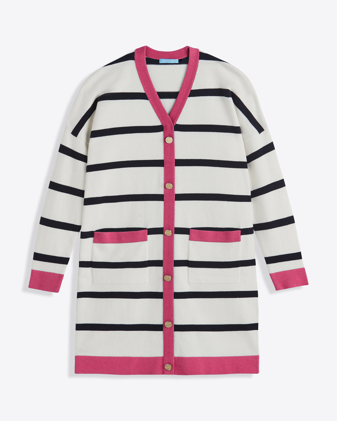 Cassadee Cardigan Magnolia White - Draper James