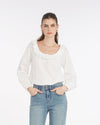 White Shirting Stripe