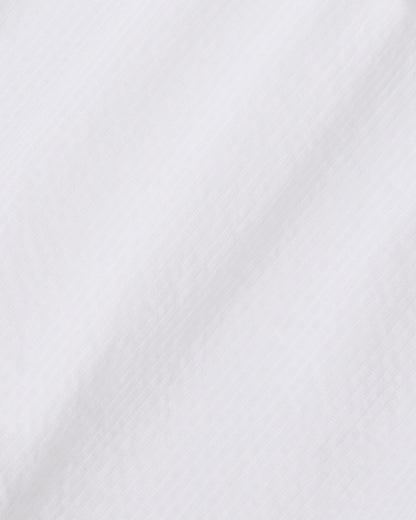 Reyna Long-Sleeve Top in Textured Shirting Stripe White Shirting Stripe - Draper James
