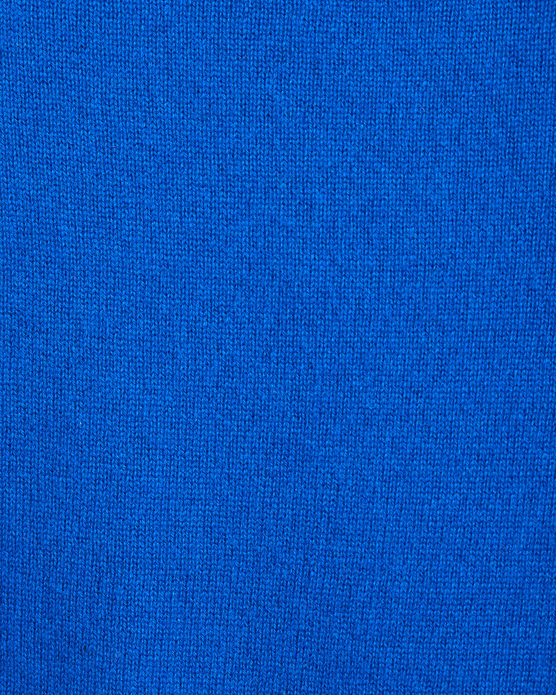Button Shoulder Cashmere Sweater in Ivory Royal Blue - Draper James