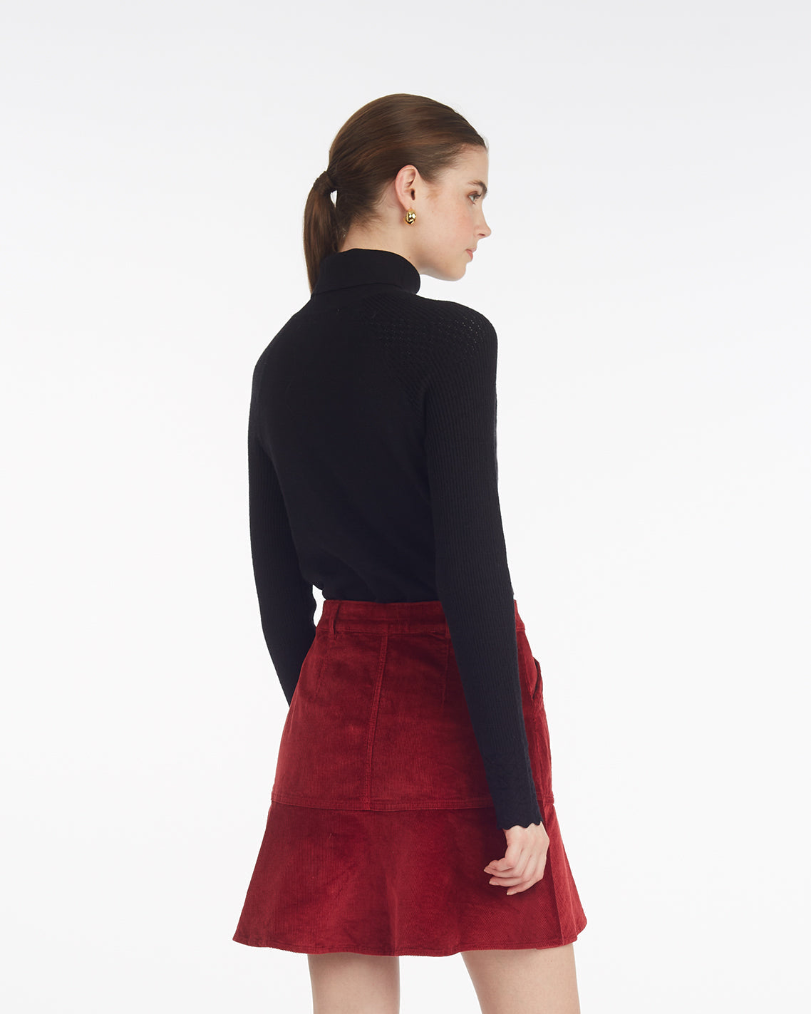 Lace Stitch Pullover – Alternate Color Black - Draper James