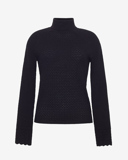Lace Stitch Pullover – Alternate Color Black - Draper James