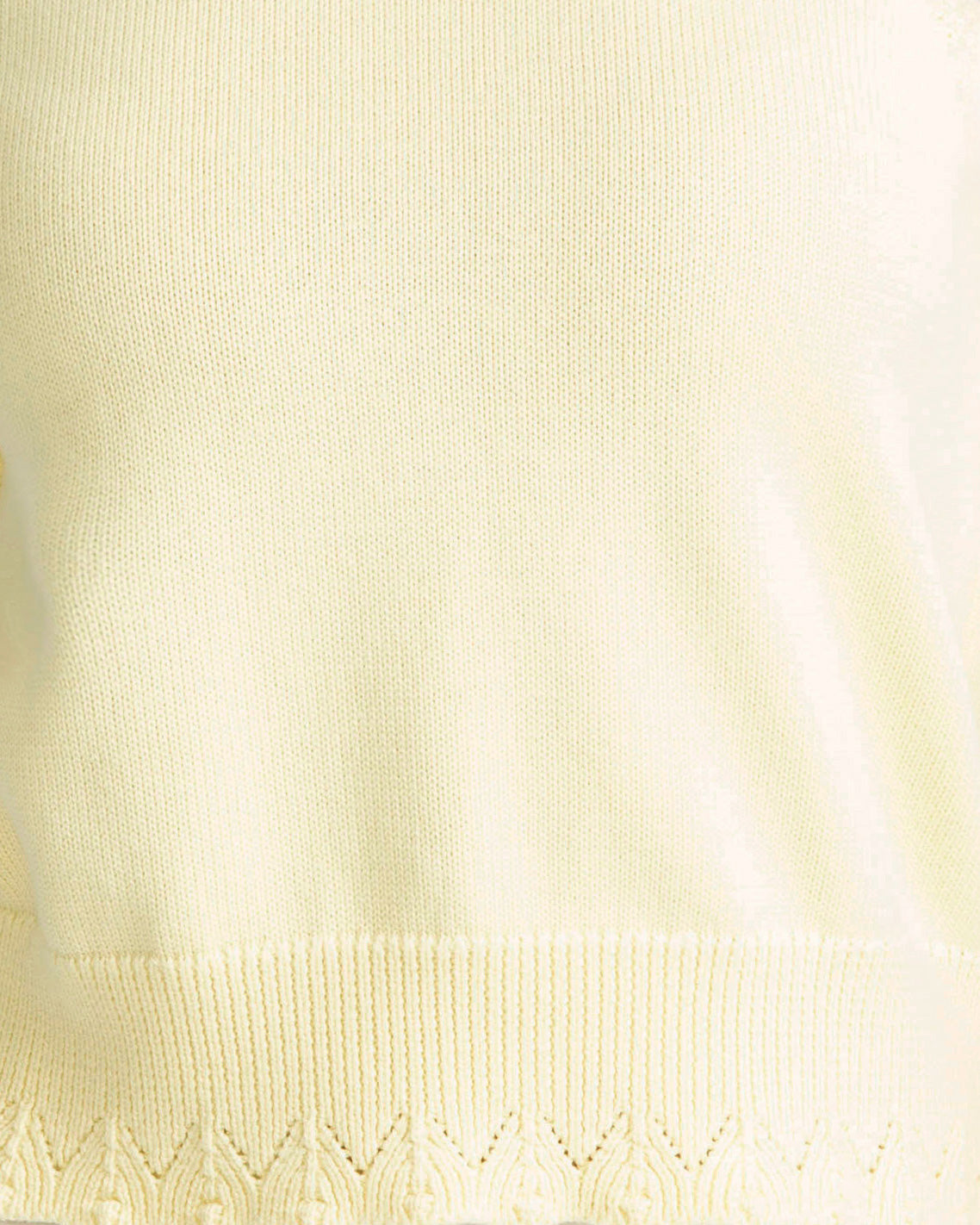 Spring Sweater in Flan Yellow - Draper James