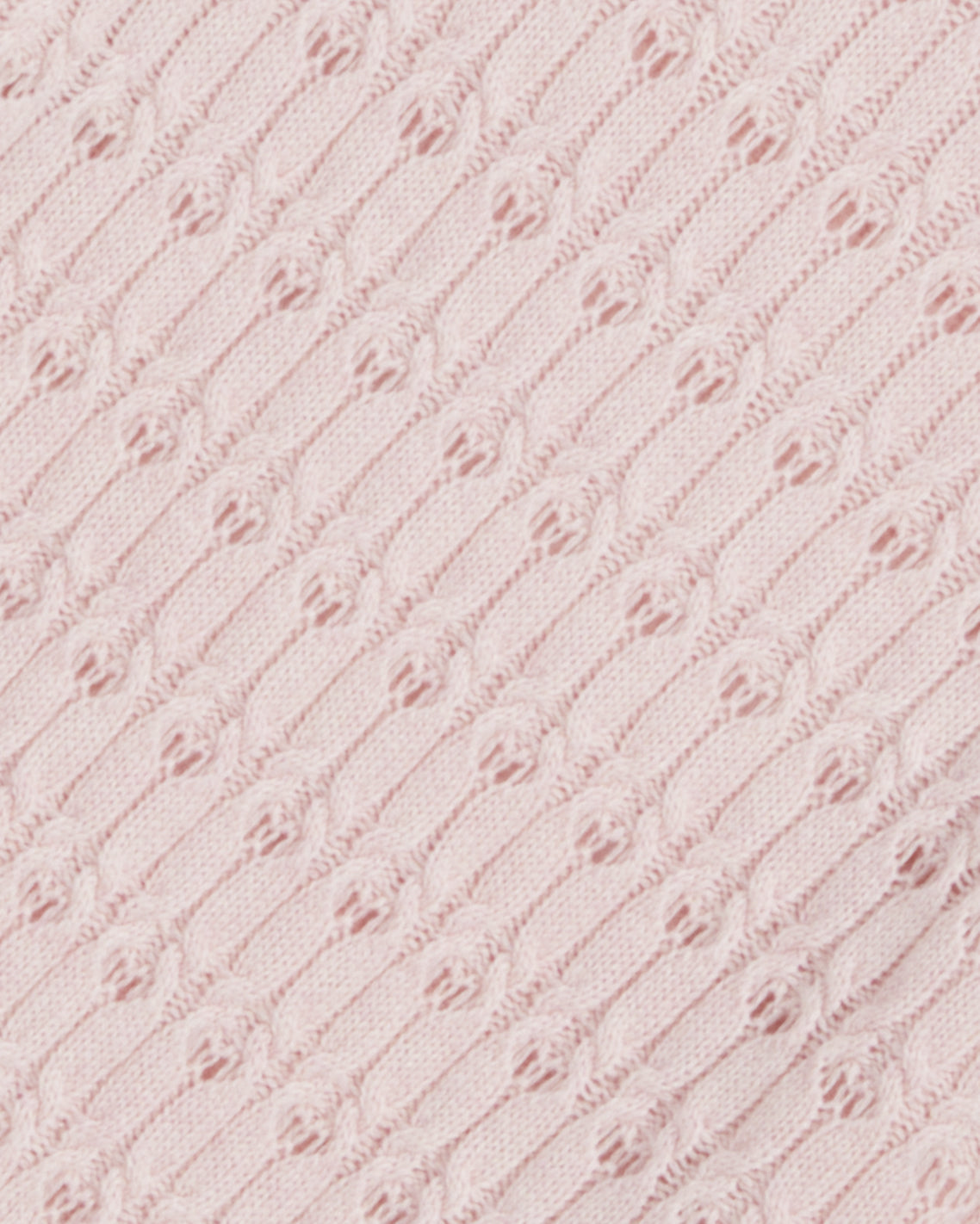 Puff Sleeve Sweater in Pointelle Knit Orchid Pink - Draper James
