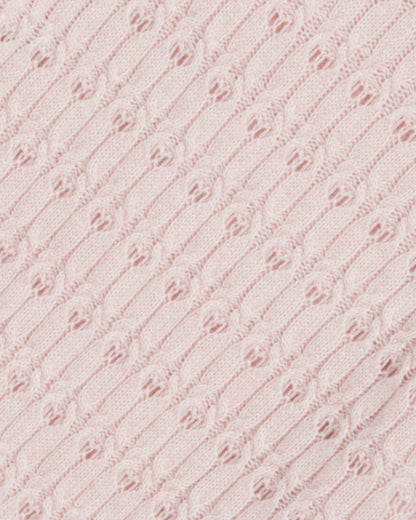 Puff Sleeve Sweater in Pointelle Knit Orchid Pink - Draper James