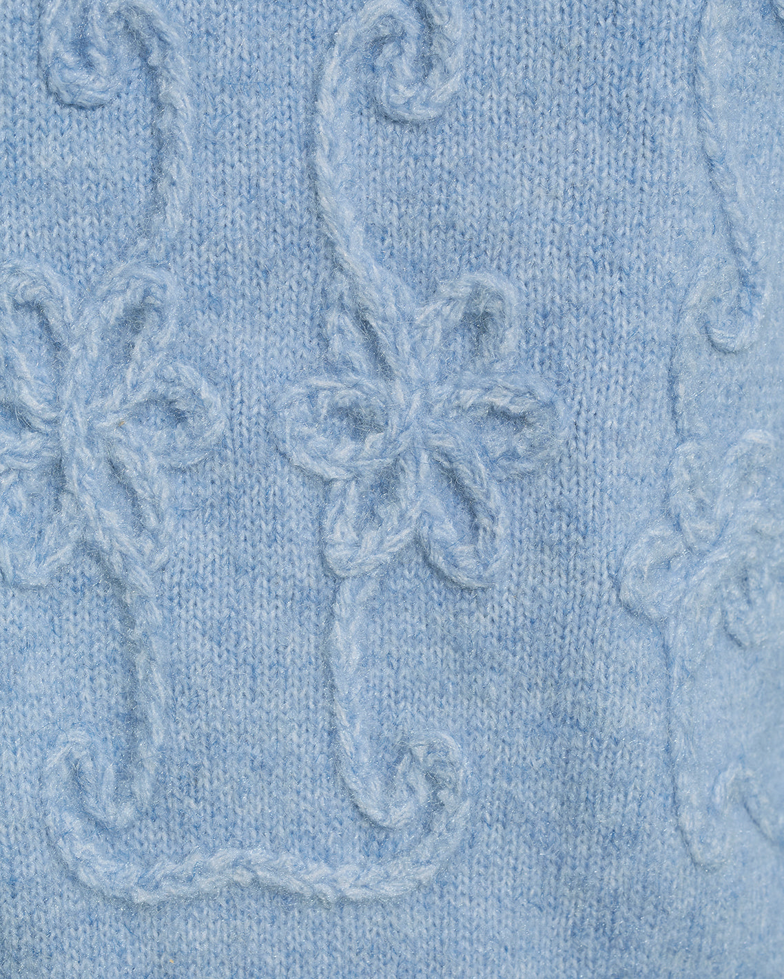 Floral Sweater | Women's Print Sweaters by Draper James Light Blue - Draper James