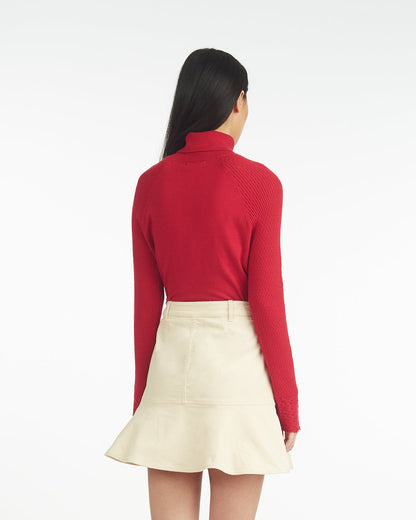 Lace Stitch Pullover – Classic Cerise - Draper James