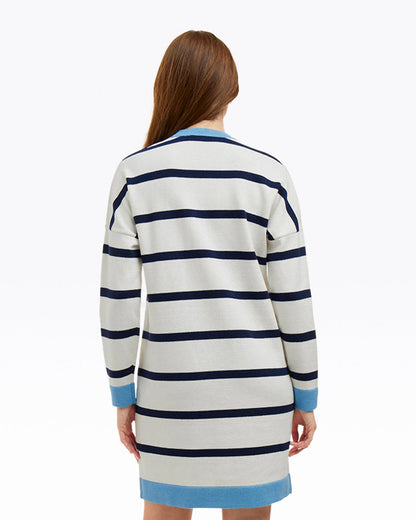 Cassadee Cardigan Sweater Dress Magnolia White - Draper James