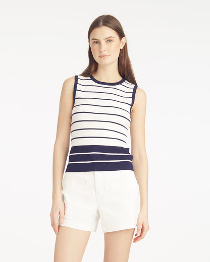 Sweater Tank Top | Women's Knit Tanks by Draper James Magnolia White - Draper James