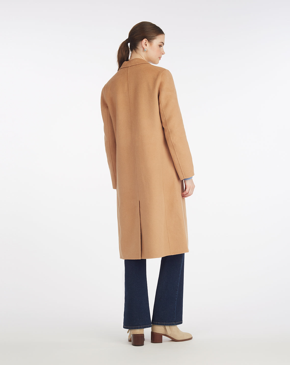 Woods Coat in Camel Camel - Draper James