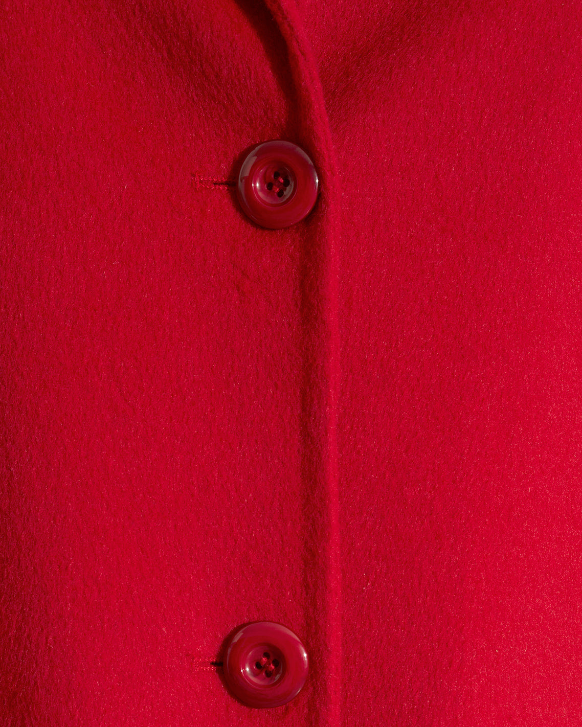 Woods Coat in Red Red - Draper James