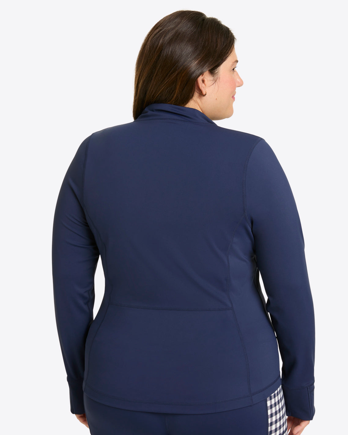Warm Up Jacket in Navy Nassau Navy - Draper James
