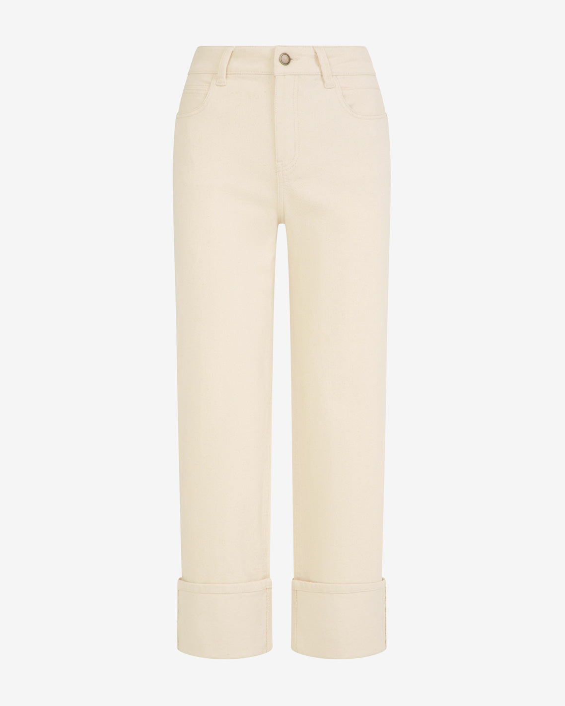 Cuffed Bottom Pant Natural - Draper James